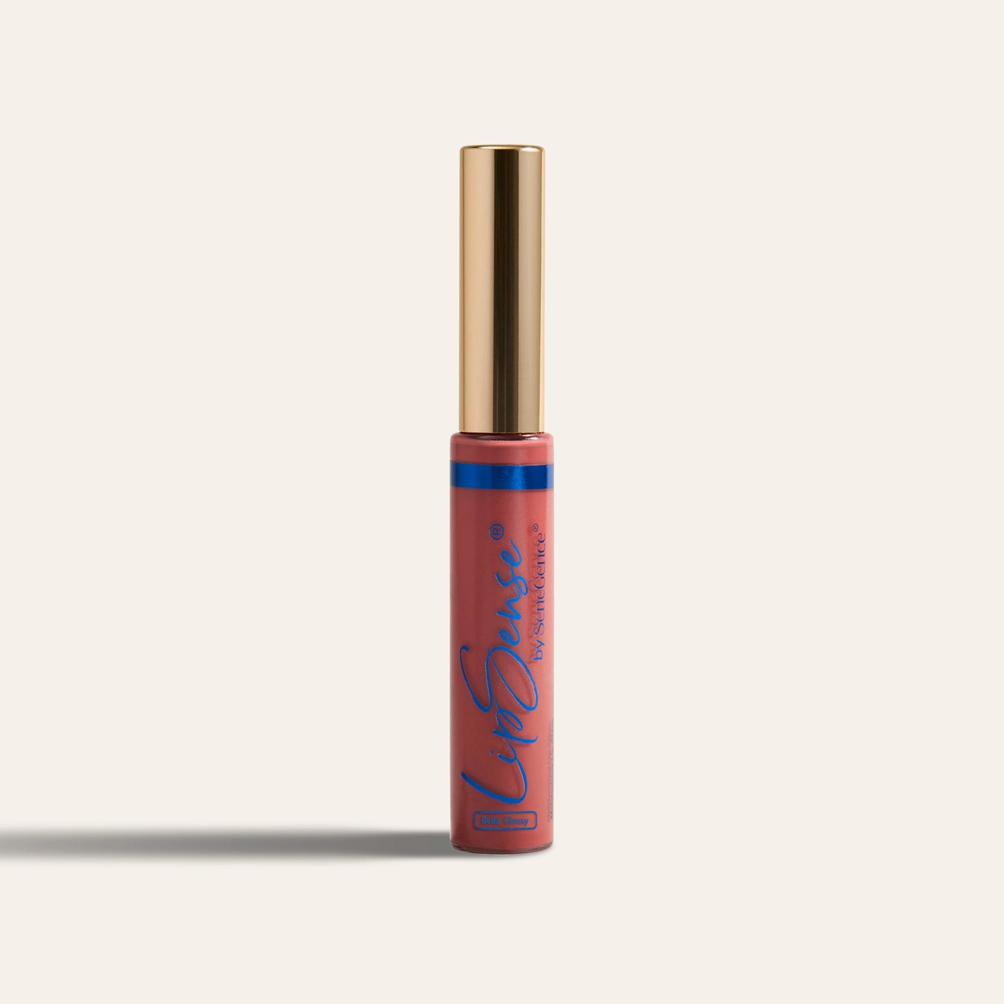 How finish changes a layered LipSense look